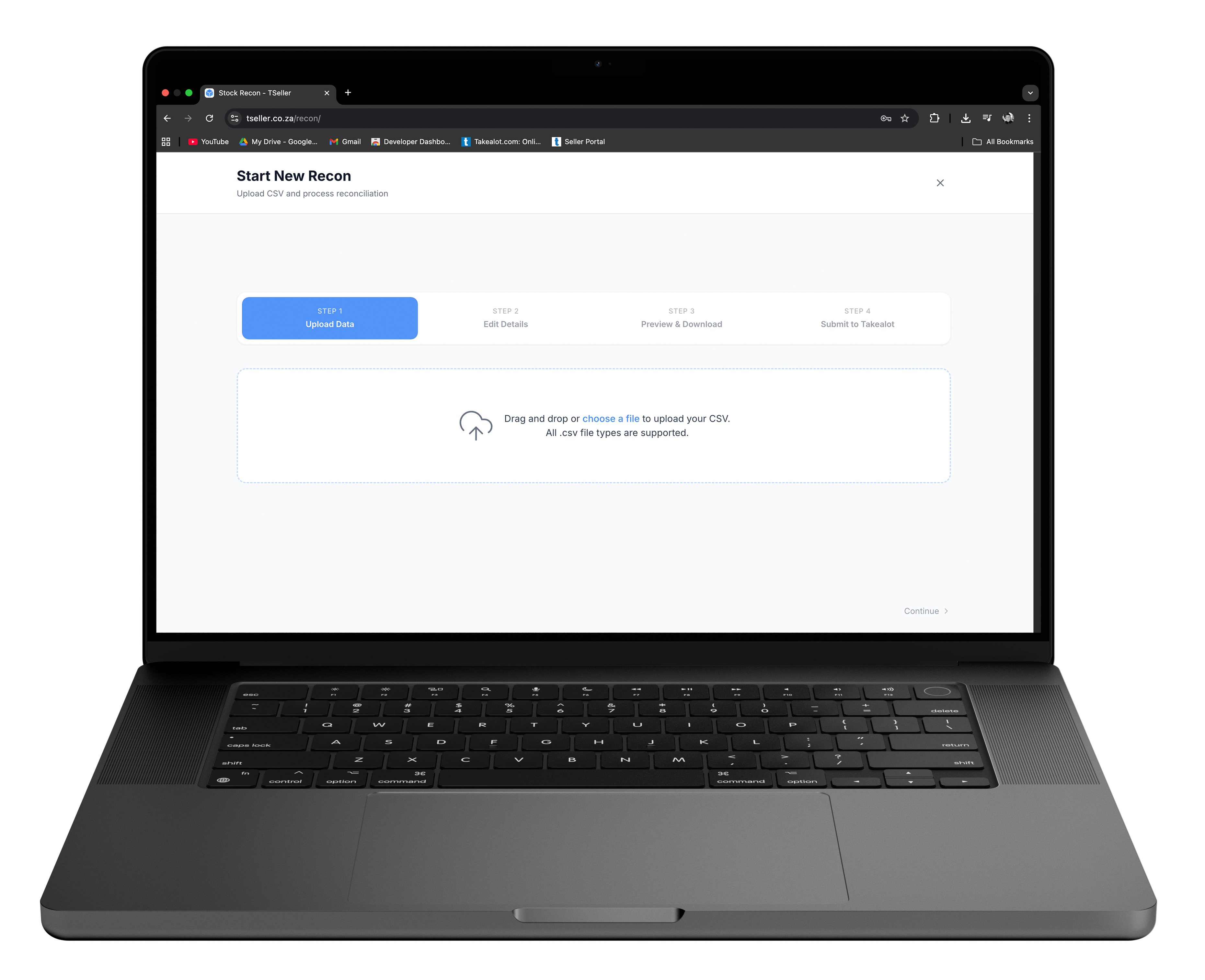 Takealot stock reconciliation tool with automated inventory sync and discrepancy detection